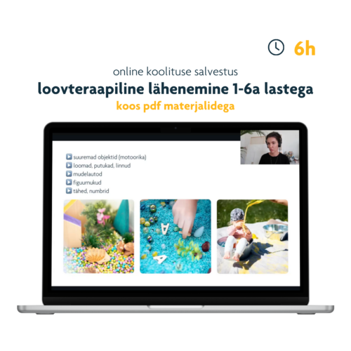 Loovteraapilised lahendused 1-6a lastega
