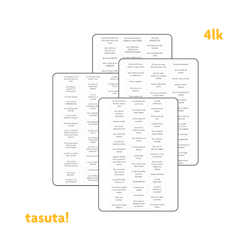 PDF "Sõnumid lapsele eneseusu ja aksepteerimise toetamiseks"